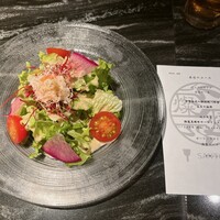 鉄板焼 燦燈 - サラダ