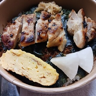 夢の途上 - 料理写真:イベント出店用　のり弁　鶏もも西京焼き