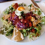 Lily cafe ～リリーカフェ - スパイシースペアリブライス目玉焼きトッピング