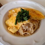 Lily cafe ～リリーカフェ - 和風タラコパスタ ふわふわ卵トッピング