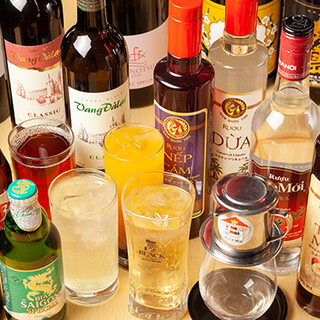 We offer authentic alcoholic beverages that you can enjoy with Vietnamese Cuisine