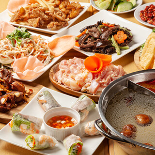본고장의 맛을 즐길 수있는 베트남 요리 ◆ 그룹으로 공유도 가능