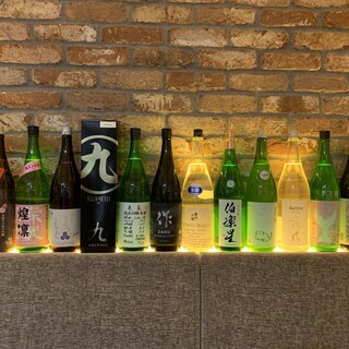 随时更新!时令日本酒阵容!备有多种春酒!