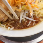 麺屋 穴場 - スープ