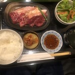 仙台牛焼肉 バリバリ - 焼肉御膳小100g　1200円税込　