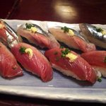 Nihombashi Sushi Tetsu - 追加で頂いた秋刀魚と鰹の握り