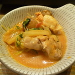 北海道シントク町 塚田農場 - トマト・クリーム鍋