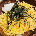 スパゲティ ダン - ウニたらこイカ　納豆トッピング