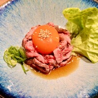 但馬屋イーマ - ユッケ風レアステーキ 但馬屋イーマ - ユッケ風レアステーキ
