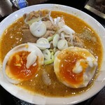 モツ煮のマルヤ商店 - 味玉