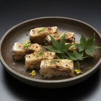炙り　かんぱち押し寿司