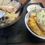 Obentou No Hirai - チャーシューメンのミニかつ丼セット風