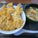Obentou No Hirai - 名古屋海老天丼の蕎麦セット