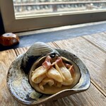 光る海 - ホッキのバター焼き