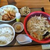 Yayoi Ken - 野菜タンメンと唐揚げの定食