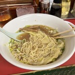 菜苑 - DXワンタンメン 汚くて申し訳ございません