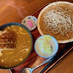 Shouzaburou - カツカレー＋そば(950円)