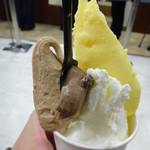 レ ディ ローマ プラス - 北海道ミルク・マンダリンオレンジ・ジャンドゥイオット＋ラムレーズンショコラ