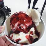 レ ディ ローマ プラス - フレッシュチーズのハスカップサンデー