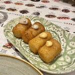 Tapa Tapa - Croquetas de tres quesoso de jamón ibérico de bellota@5,95€