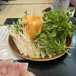 くしびき - しゃぶしゃぶ鍋に入れる野菜