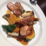 Bistrot Enry. - 鴨ローストお野菜も美味しい