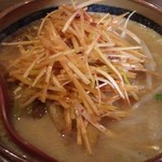 千代商店 - 今回は北海道味噌の肉ネギラーメンです＾＾；