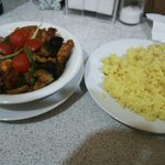バーワルチー - ベイガンチキンとサフランライス平成２６年２月6日
