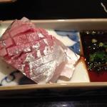 鮨 田なべ - 鯵の刺身