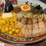 Teshikaga Ramen - 焼豚味噌コーンバターのせ