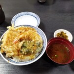 Tentake - 天丼(ご飯大盛)