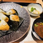 Owarisoba To Tendon Tokugawa Chuubee - 天むすセット