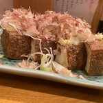 味のまる藤 - 自家製厚揚げ