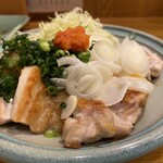 味のまる藤 - 鶏ポン酢