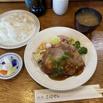 洋食　こばやし - 豚ロースソテー味噌ソース950円