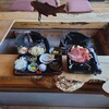 Irori No Ajiwai Gotoku - 飛騨牛すき焼き定食　3,520円
                
                ●追加のうどん　297円
                
                を注文してみた