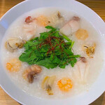 Spring Medicinal Food Seafood porridge