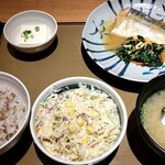 Yayoi Ken - サバの味噌煮定食　サラダ付き