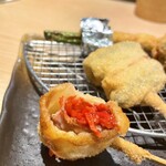 串揚げ 和が家 - 紅生姜！！オススメ！！