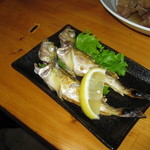 くつろぎ亭ひこべえ  - 白旗！美味しくて参りました！白ハタ（焼き）