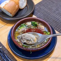 四ツ橋・新町 牡蠣と肉たらしビストロAKIRA - 