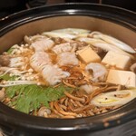 多満喜 - 穴子のしゃぶしゃぶ