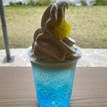 みしょらんCAFE - 星空クリームソーダ 750円