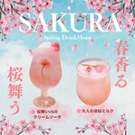 Sakaba Mahoroba - 春限定の桜ドリンク