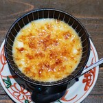 炉端とおでん 呼炉凪来 - 自家製焼きプリン