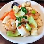 中華料理 正華 向中野店 - 海鮮XO醤炒め