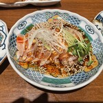 とり吉 - 生よだれ鶏肉　カルパッチョと被ったけどOK