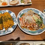 とり吉 - とうもろこしボリューム有り