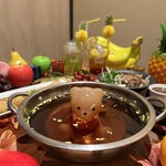 Taishuu Koshitsu Sakaba Kumachan Shabushabu Nabe Kuma No Kakurega - 