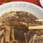 大勝軒 - 味がしっかり染みていた